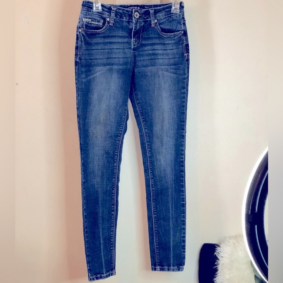 Designer Denim Skinny Jeans size 5 - Picture 2 of 8